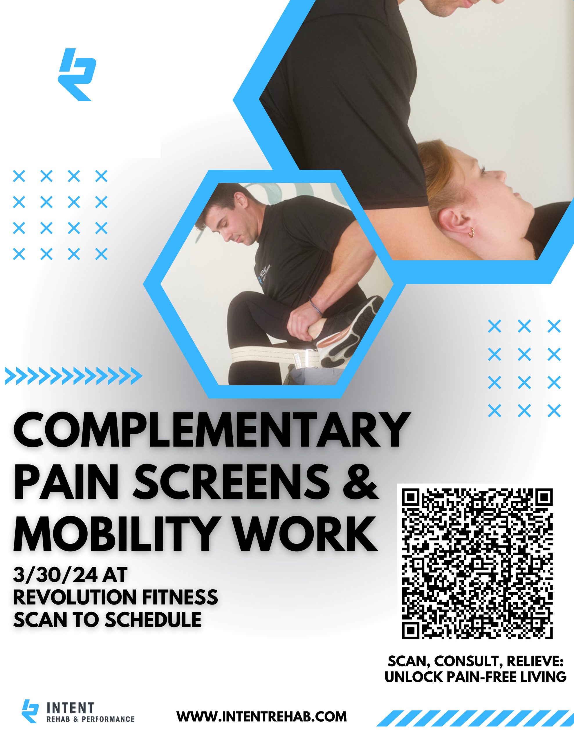Exclusive Event: Injury/pain Screens & Free Mobility at Revolution Fitness